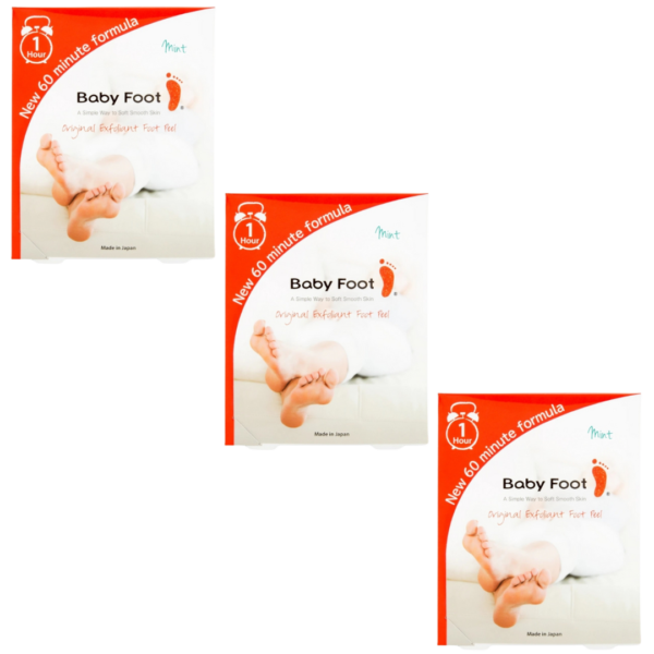 Baby Foot® Mint Foot Peel 3 Pack <span class="package">(Buy 2, Get 3)</span>